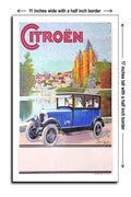 1925 Citroen - 11x17 Poster