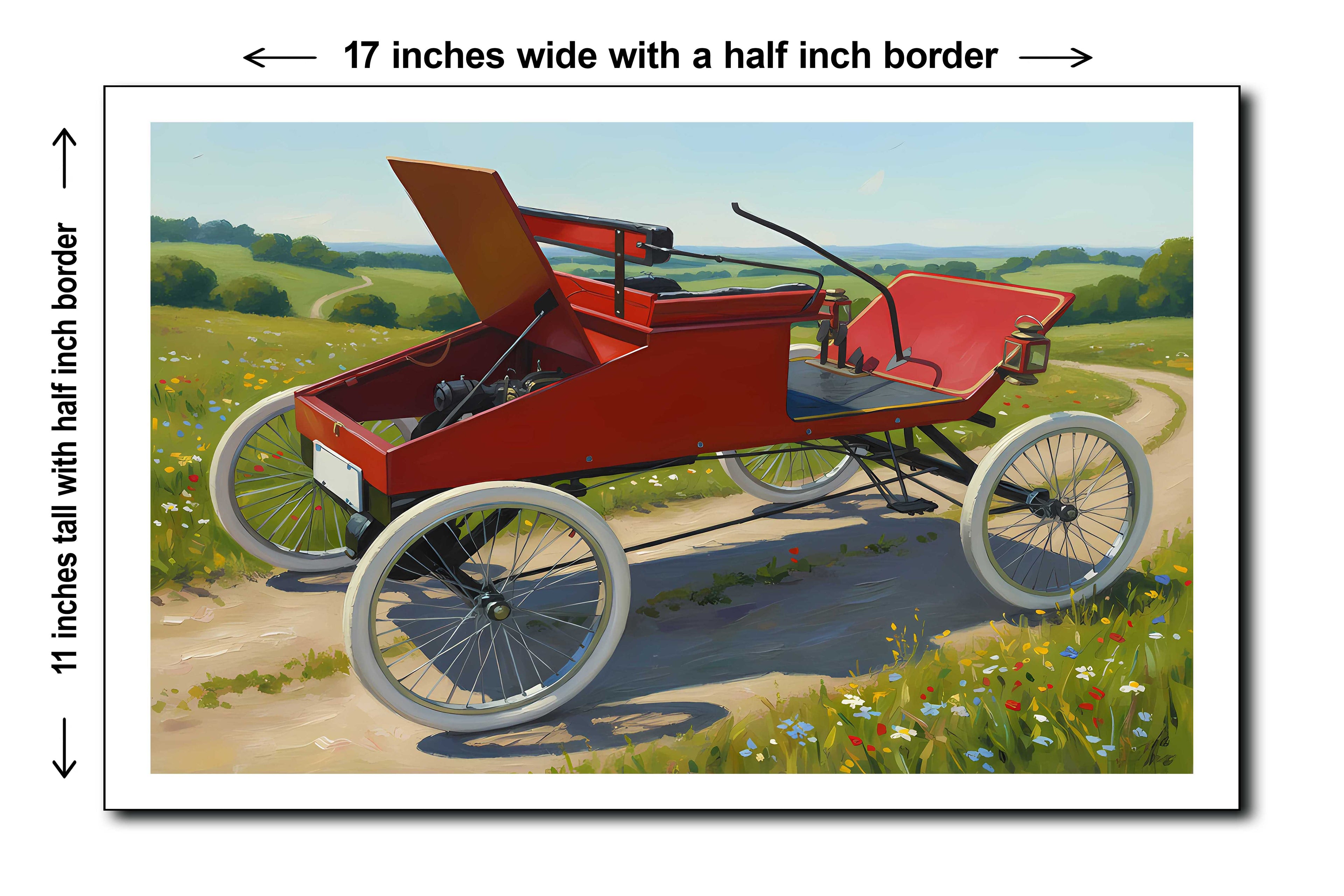 1901 Ford - 11x17 Poster Art Print