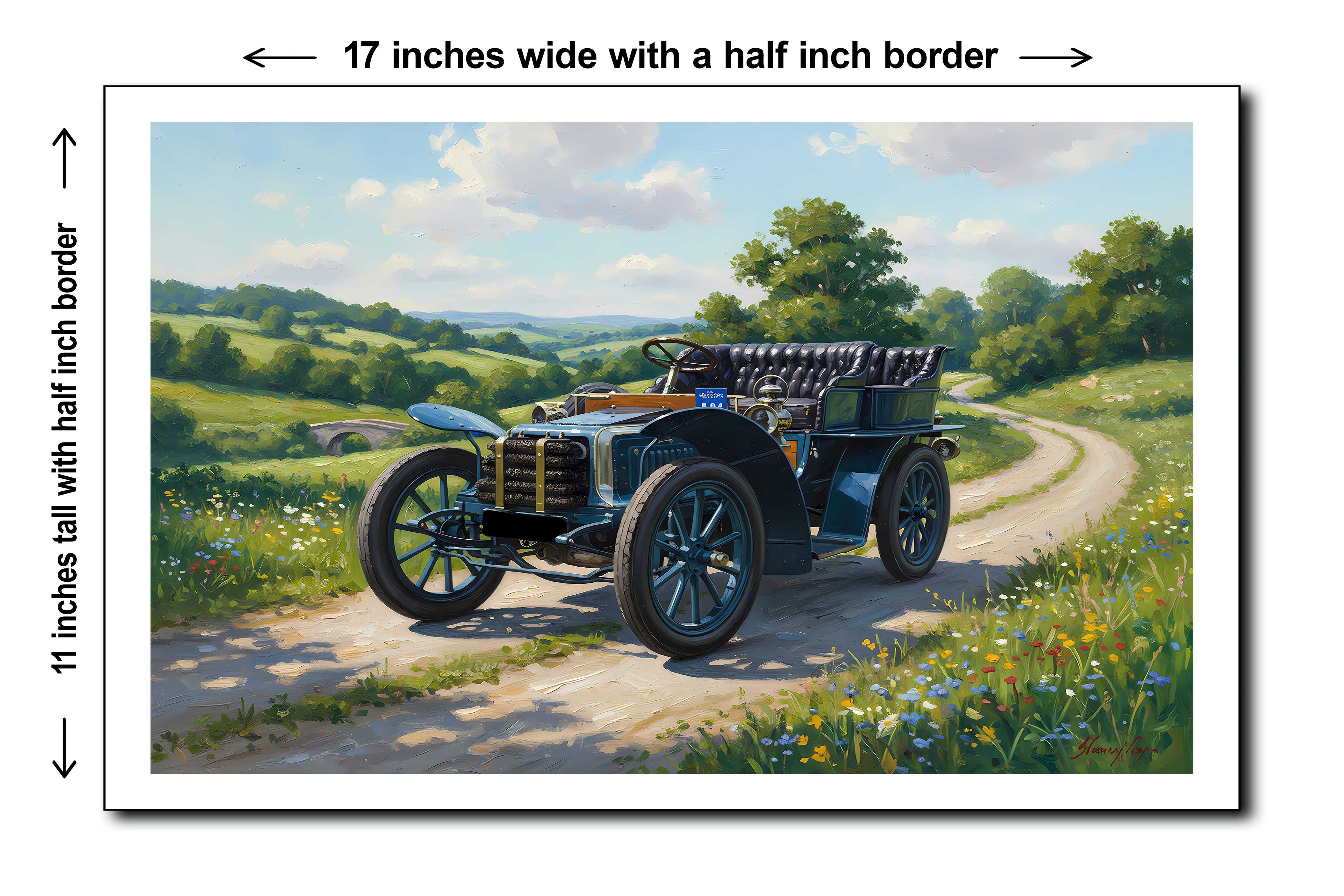 1902 Napier - 11x17 Poster Art Print