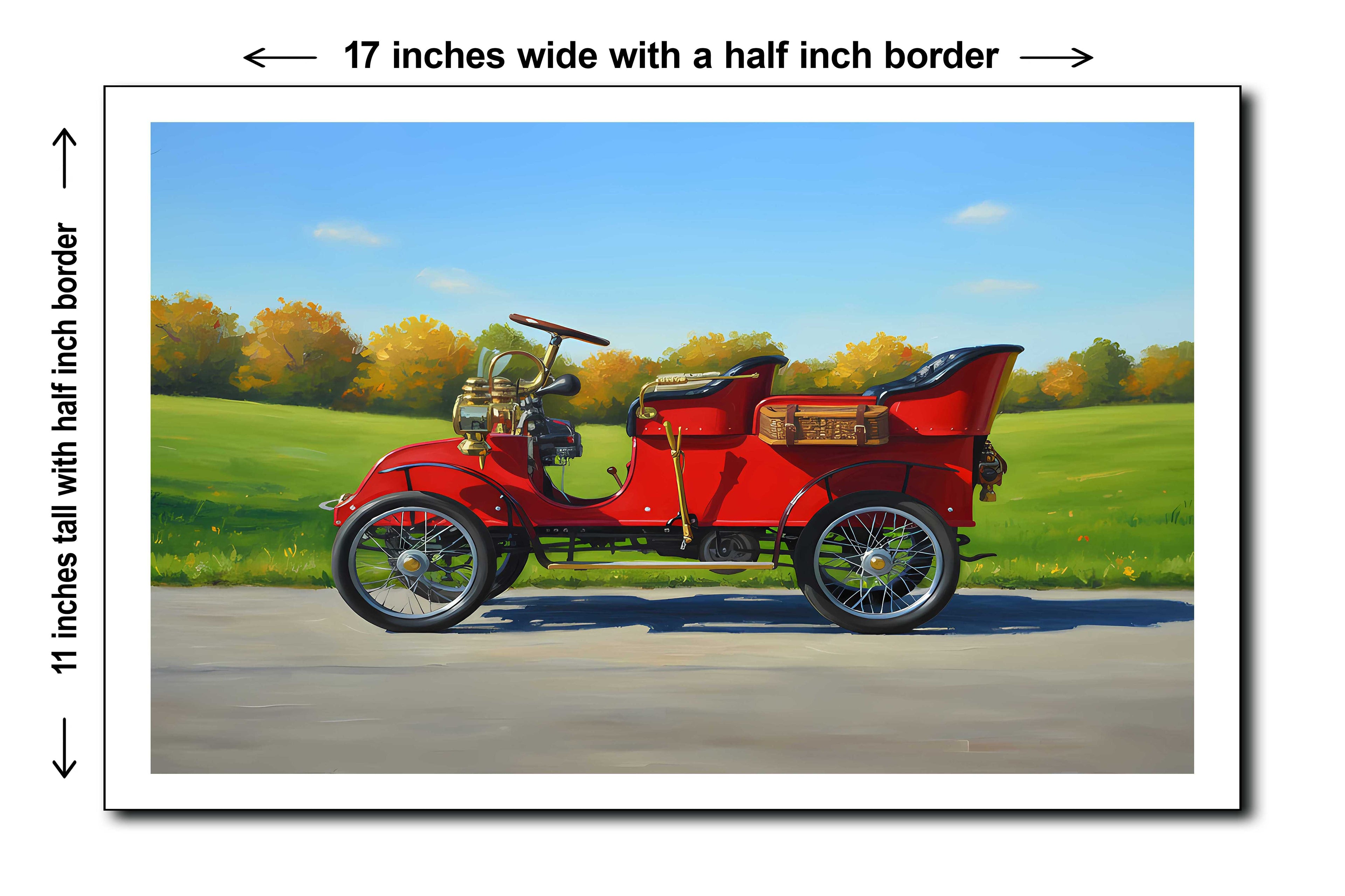 1903 Ford - 11x17 Poster Art Print