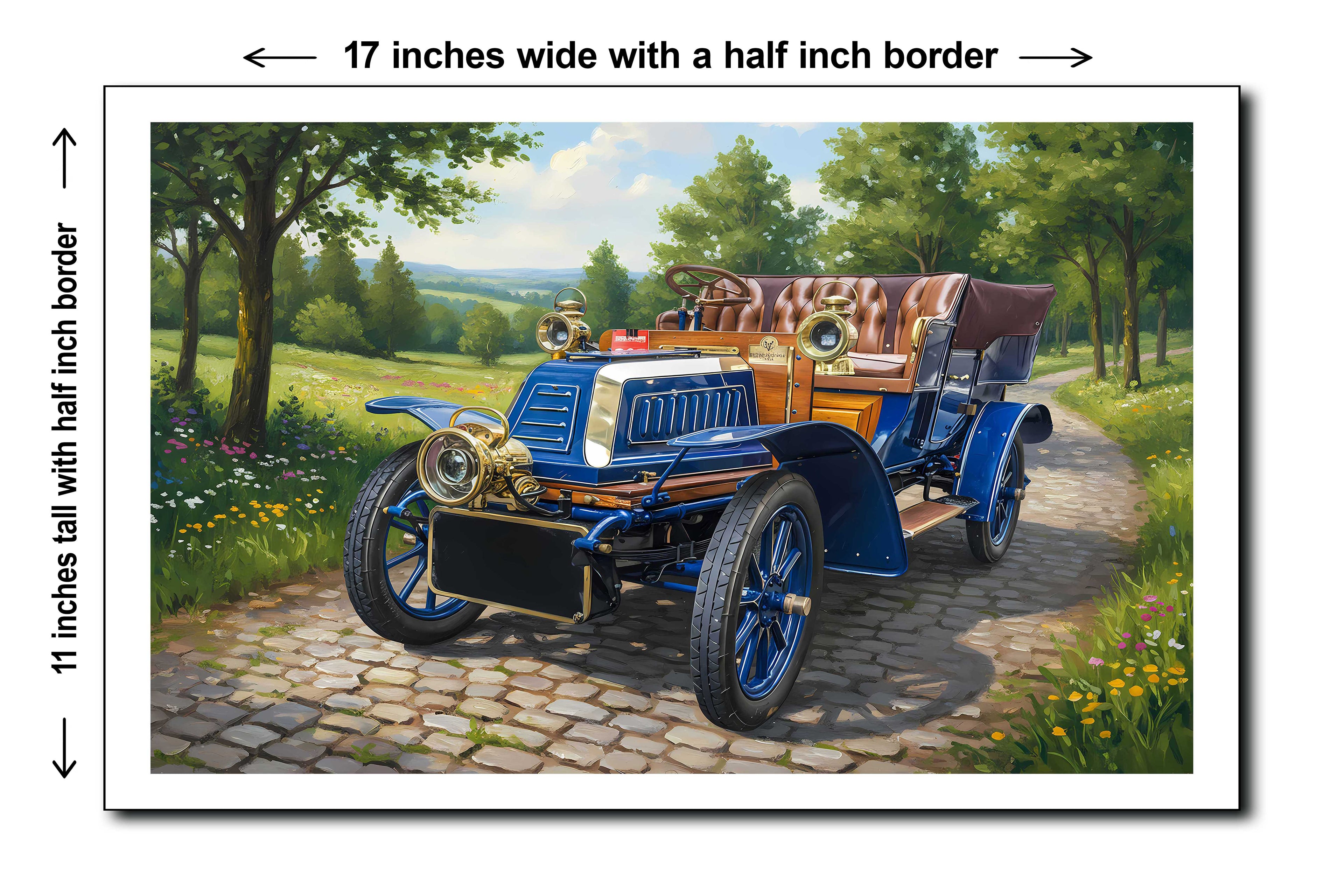 1904 De Dion Bouton - 11x17 Poster Art Print