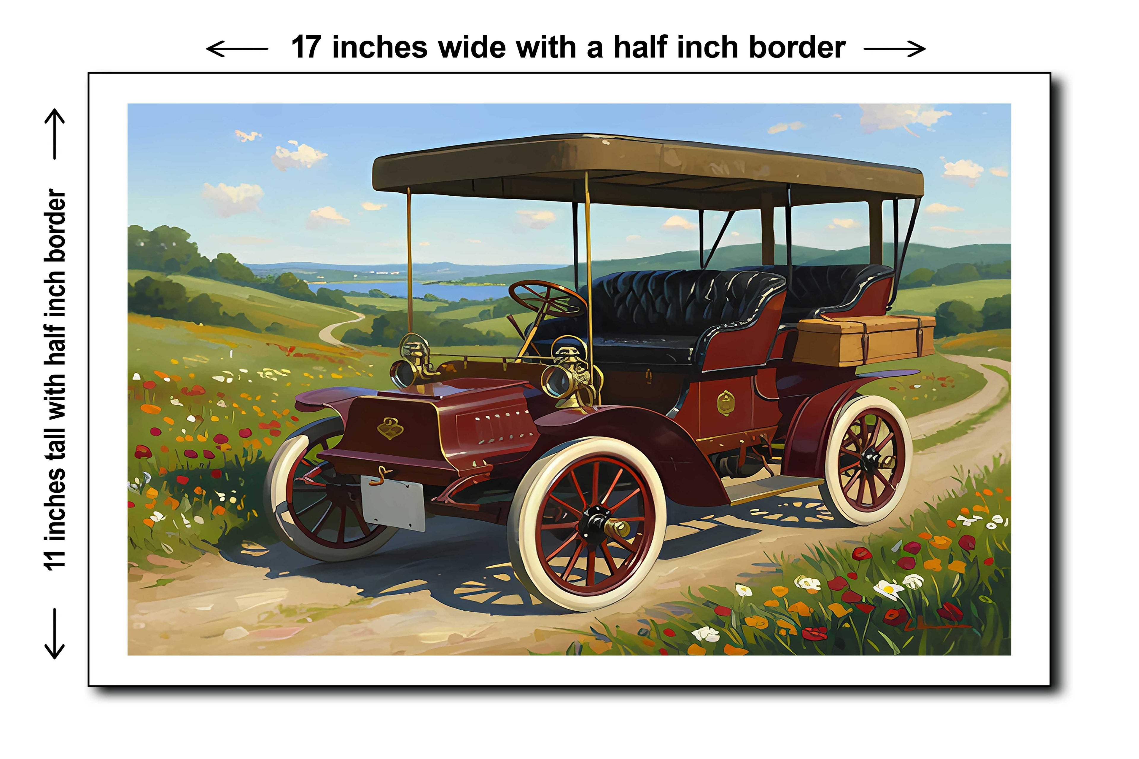 1904 Cadillac 1 - 11x17 Poster Art Print