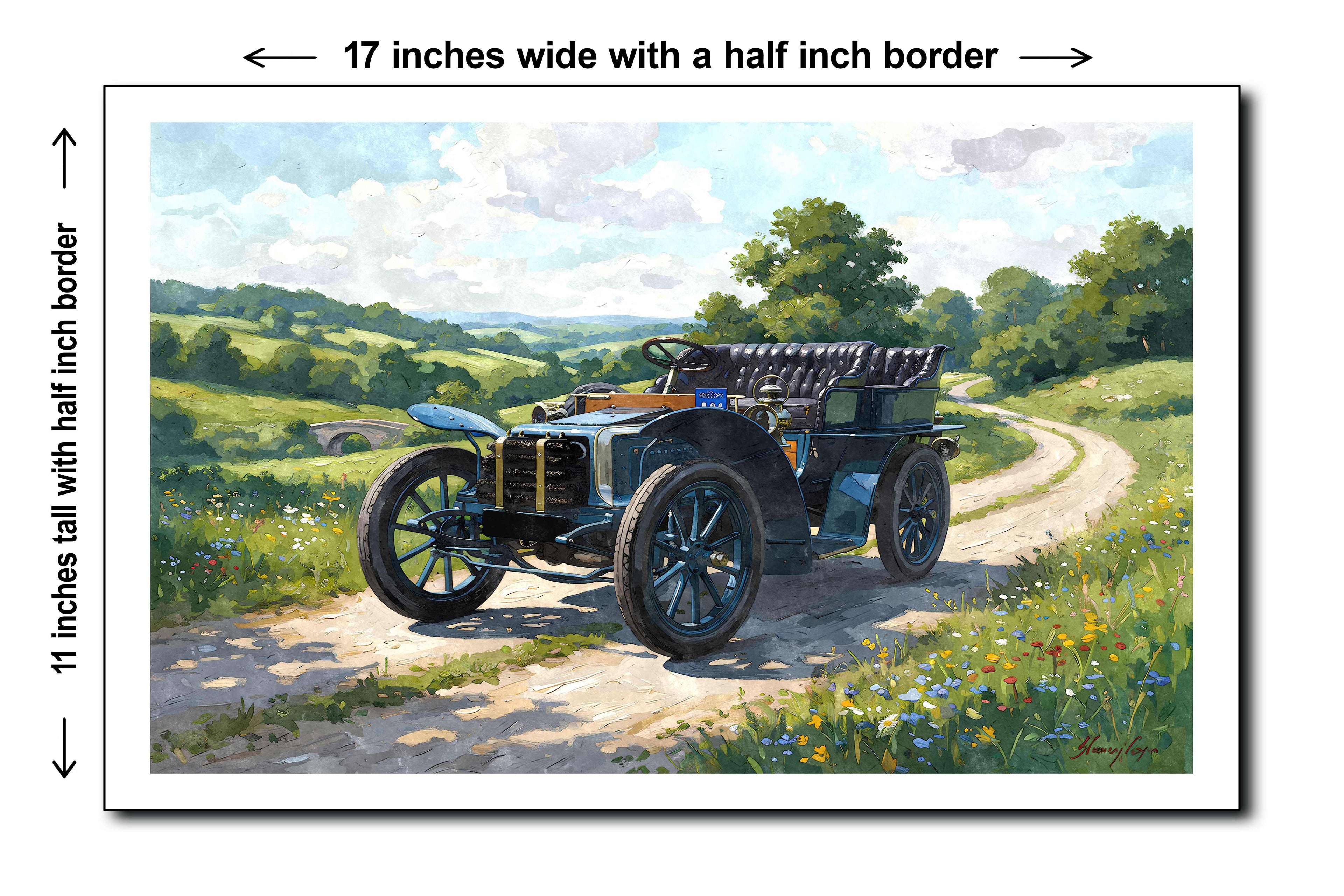 1902 Napier - 11x17 Poster Art Print