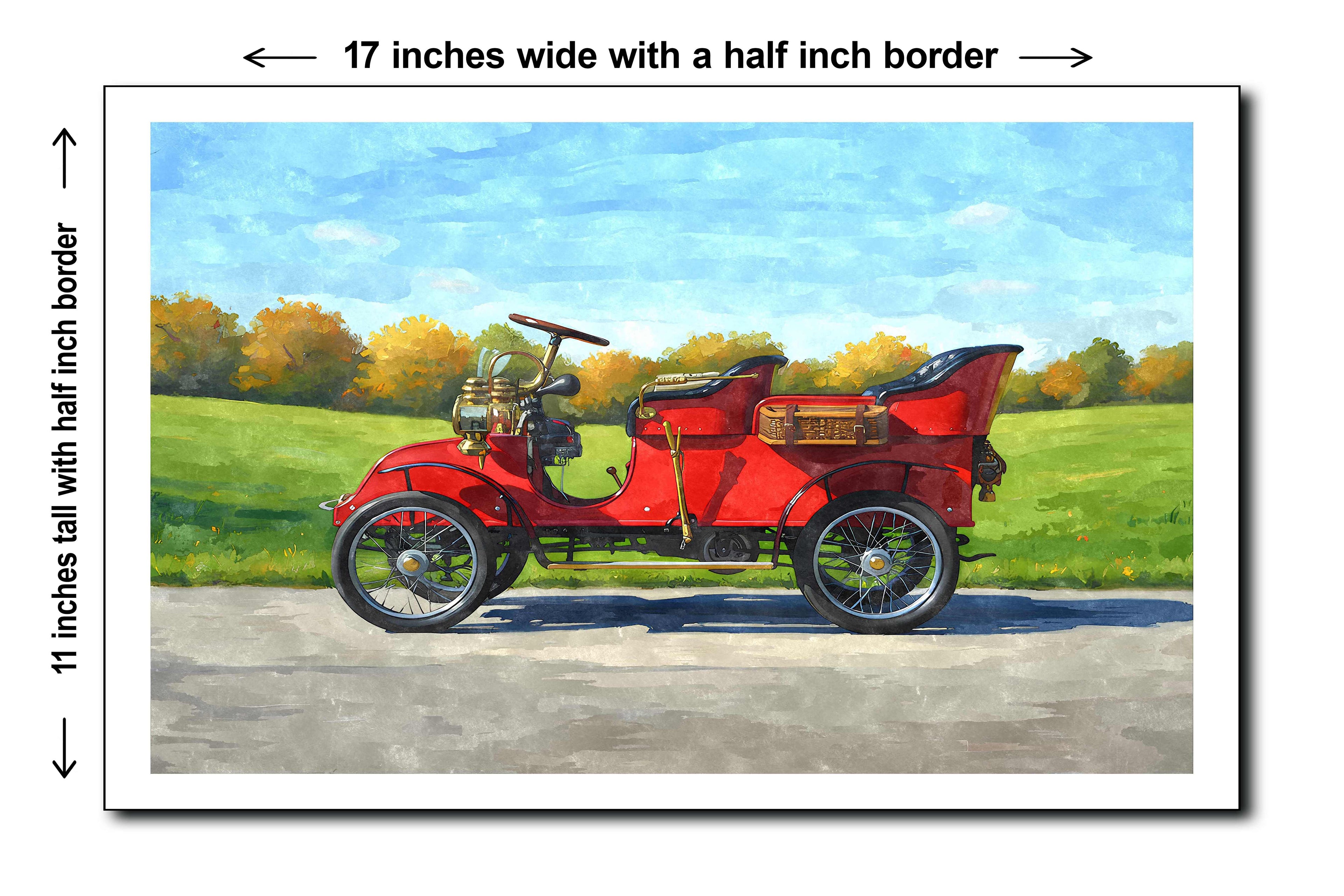 1903 Ford - 11x17 Poster Art Print