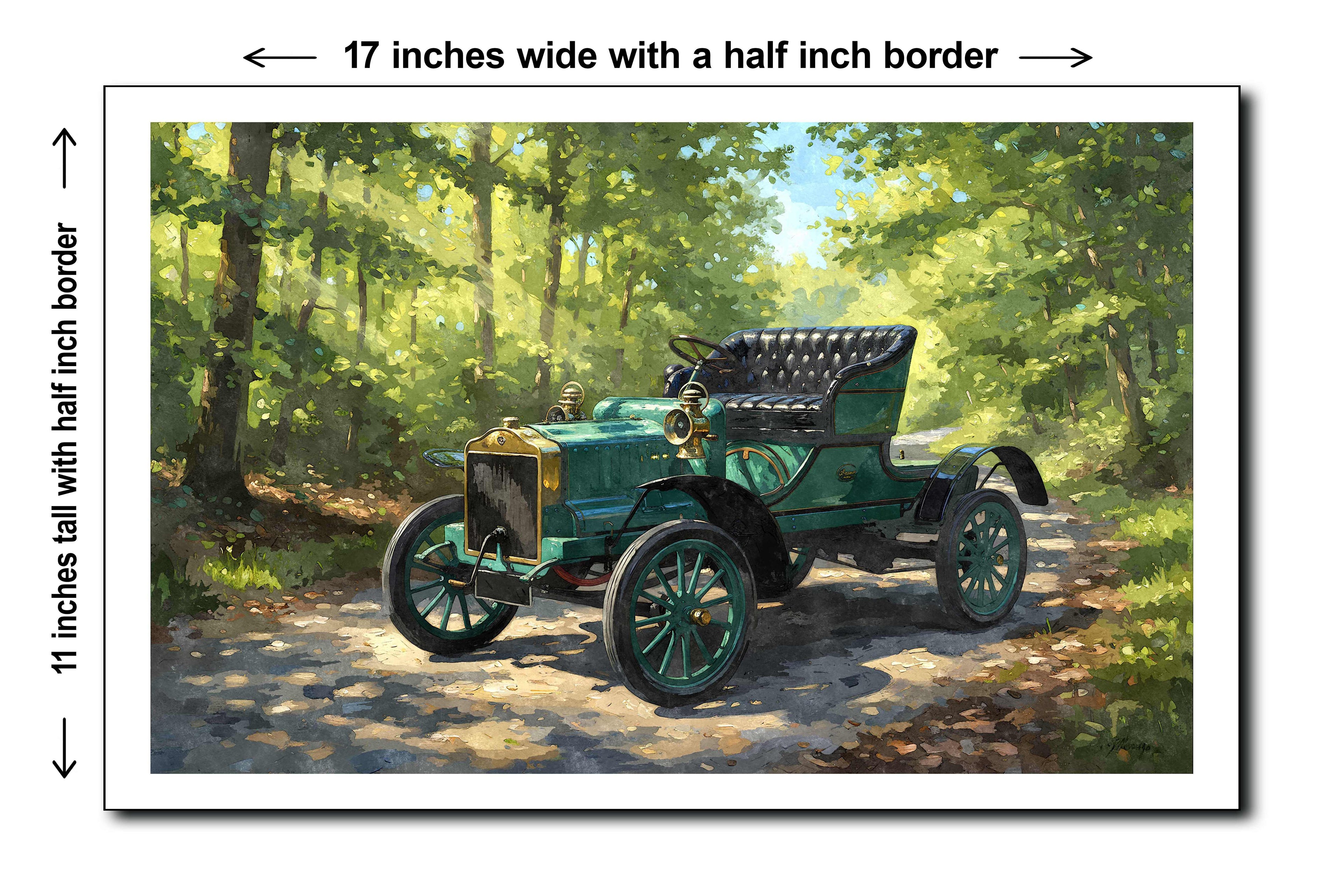 1905 Maxwell 1905 Model L - 11x17 Poster Art Print